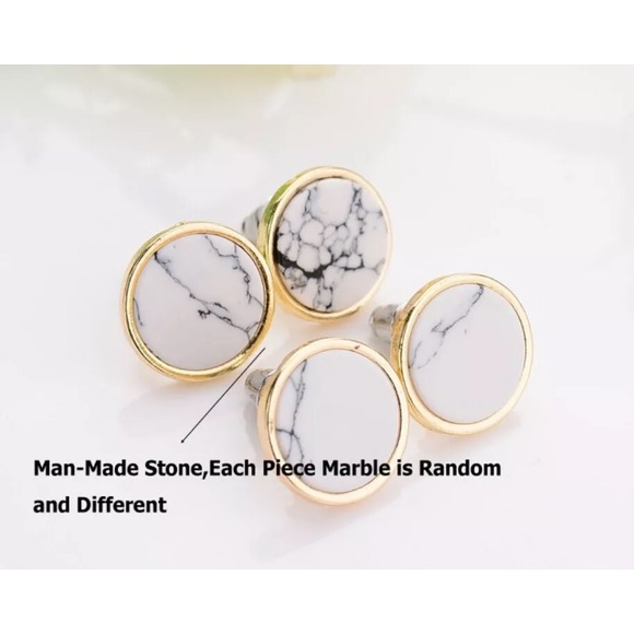 3 for $15 Marble stone earrings! - Picture 2 of 2